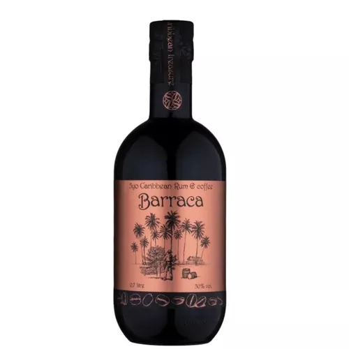 Barraca Caribbean Rum & Coffe 0,7l 30%