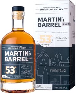 Martin's Barrel 3y 0,7l 53% GB L.E. / Rok lahvování 2020